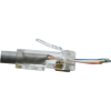 Фото Коннектор RJ45 тип EZ, 8P8C, UTP, Cat.5e, универсальный, покрытие 50 микрон,100 шт.