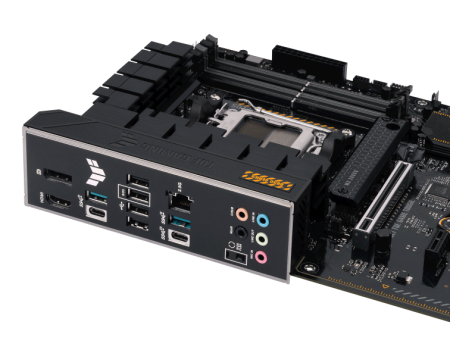 Фото ASUS TUF GAMING B650-PLUS, AM5, B650, 4*DDR5, 4*SATA, 3*M.2, 2*USB 3.2, 4*USB 2.0, Type-C, 3*PCIx16, 2*PCIx1, DP+HDMI, ATX; 90MB1BY0-M0EAY0