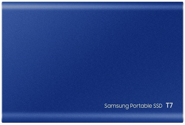 Фото SSD Samsung T7 External 2Tb (2048GB) BLUE USB 3.2 (MU-PC2T0H/WW) 1year