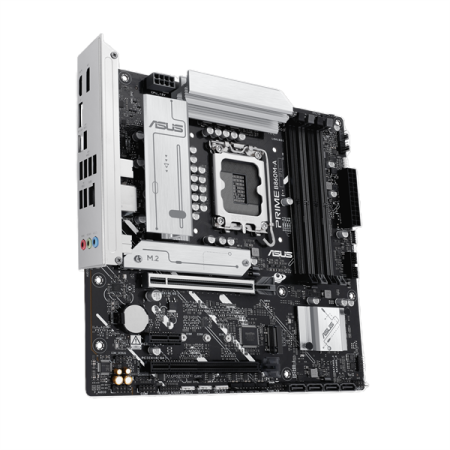 Фото ASUS PRIME B860M-A-CSM, LGA1851, B860, 4*DDR5, 4*SATA, 2*M.2, 2*USB 3.2, 4*USB 2.0, Type-C, 2*PCIx16, 1*PCIx1, 2*DP+HDMI, mATX; 90MB1K00-M0EAYC