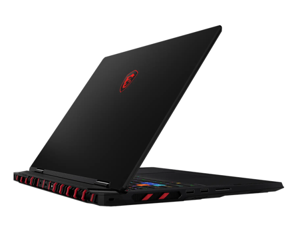 Фото MSI Raider 18 Max HX A2WI-1048RU Ultra 9 290HX 18" 16:10 UHD+ (3840x2400)120Hz DDR5 32GB (16GB*2),2TB SSD,NV RTX 5080 (16GB GDDR7),99Whr,3,6kg,2y,Win11Home,Black