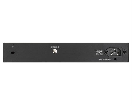 Фото D-Link Настраиваемый L2 коммутатор, 8х1000Base-T, 2х1000Base-X SFP, упрощенный интерфейс CLI