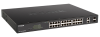 Фото D-Link Настраиваемый L2 PoE-коммутатор, 24х1000Base-T PoE (4 порта 802.3bt 90 Вт), 2xCombo 1000Base-T/SFP, PoE-бюджет 525 Вт