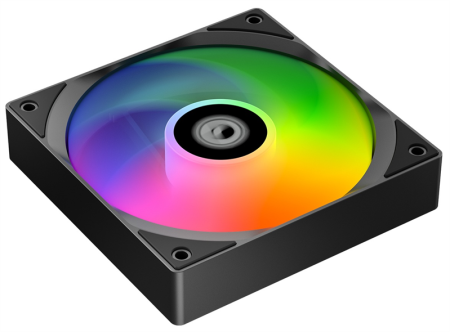 Фото ID-COOLING SE-214-XT V2 ARGB LGA1851/1700/1200/115X/AM5/AM4 (16шт/кор, TDP 200W, PWM, 4 тепл.трубки прямого контакта, FAN 120mm, Addressable RGB LED) RET
