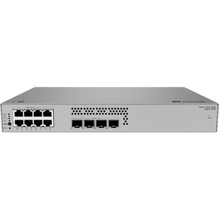 Фото HUAWEI eKit S220S-8P4J (L2, 8*10/100/1000BASE-T ports (128 W PoE+), 4*2.5GE SFP ports, built-in AC power, Fanless)