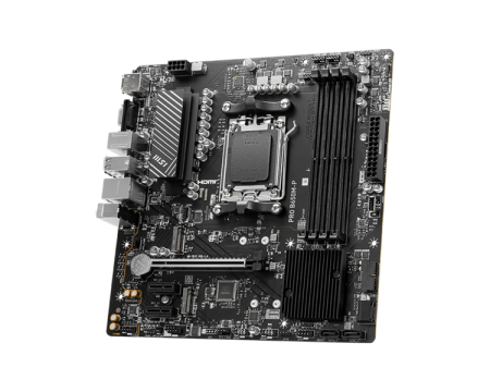 Фото MSI PRO B650M-P,B650,AM5,4DDR5,1PCI-Ex16,2PCI-Ex1,2M.2,4SATA3,3USB3.2 Gen2(2A+1C),4USB3.2 Gen