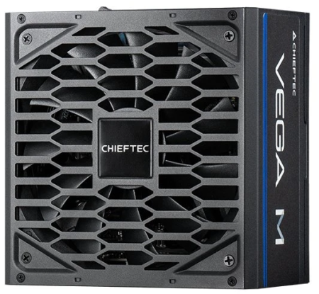 Фото Chieftec Vega M PPG-850-C (ATX 3.1, 850W, 80 PLUS GOLD, Active PFC, 135mm fan, Gen5 PCIe, Full Cable Management) Retail