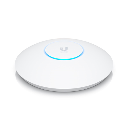 Фото Ubiquiti Access Point U6 Enterprise WiFi 6 support (2.4/5/6 GHz bands), 10.2 Gbps aggregate throughput rate, (1) 2.5GbE RJ45 port (PoE In)Powered with PoE+