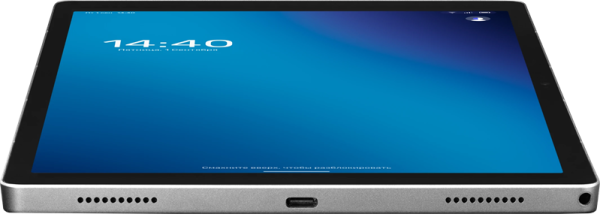 Фото KVADRA_T TS11.1B2, 10.9"FHD+(2000x1200)IPS/ARM 2.4GHz Octa/6GB/128GB/LTE/GPS+GLONASS/WiFi/BT/USB-C/5.0MP+13.0MP/microSD/2 динамика/33Wh/9000mAh/8.0h/580g/KvadraOS/1Y/Аргентум, МПТ