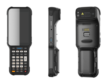 Фото Bluebird EK430; Qualcomm, Android 10, GMS, WWAN, 4.3", 4GB, 32GB, SE4710, 5MP, 13MP, Hot Swap, 6800mAh Battery, NFC, 1 Nano SIM, Micro SD Slot, IP65, 34 w/ F-Keys, USB-C, RUBBER BOOT