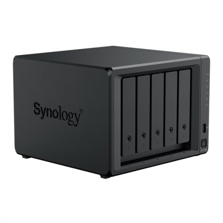 Фото Synology QC 2,2GhzCPU/8Gb(32)/RAID0,1,10,5,6/ 5HP HDD SATA(3.5', 2.5')upto 15 HDD (2xDX525)/2xM.2/2xUSB3.2/2x2.5GbE/iSCSI/(1xExp.)/1xPS/1YW repl DS1522+