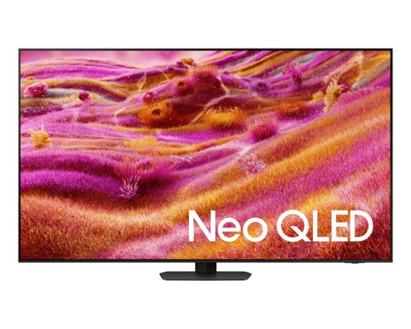 Samsung QLED TV QE65QN90FAUXRU, 65', QLED, 4K 3840x2160, 120Hz, Tizen Smart TV, 60W, Tuner (DVB-T2/C/S2, PAL,SECAM), HDMI, USB, CI+, Wi-Fi, BT, LAN, VESA 400x300, class A, Titan Black