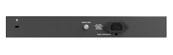 Фото D-Link Конфигурируемый PoE-коммутатор, 8х1000Base-T PoE, 2x1000Base-X SFP, PoE-бюджет 125 Вт, дальность PoE до 250 м, DIP-переключатель, корпус металл