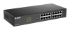 Фото D-Link Неуправляемый коммутатор, 16x1000Base-T, DIP-переключатель, защита от статического электричества до 1 кВ