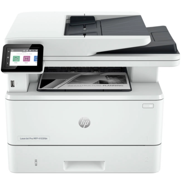 Смотреть HP LaserJet Pro 4103fdn Фото HP LaserJet Pro 4103fdn