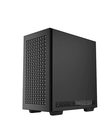 Фото Deepcool CH370 без БП, боковое окно (закаленное стекло), черный, mATX (R-CH370-BKNAM1-G-1)