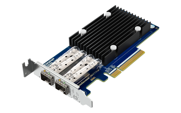 Фото QNAP Expansion Card QXG-10G2SF-X710 PCIe Gen3 x8 2x10GbE(SFP+)