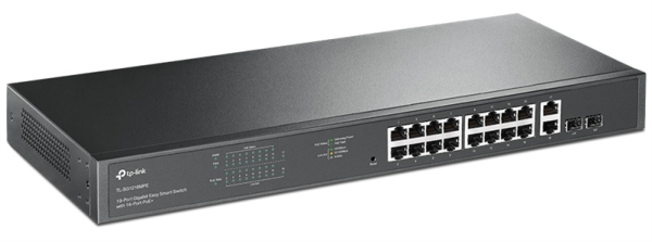 Фото TP-Link TL-SG1218MPE, 18-Port Gigabit Easy Smart Switch with 16-Port PoE+