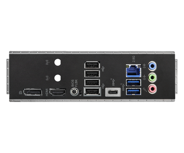 Фото ASROCK B650M-HDV/M.2, AM5, B650, 2*DDR5, 4*SATA, 2*M.2, 2*USB 3.2, 4*USB 2.0, Type-C, 2*PCIx16, 1*PCIx1, 1*M.2 (Key E), HDMI+DP, mATX