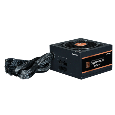 Фото Zalman ZM850-GV3, 850W, ATX12V v3.0, Gen 5.0, APFC, 12cm Fan, 80+ Bronze, Retail