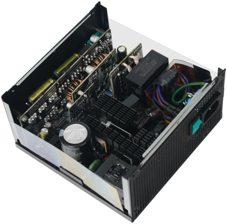Фото Deepcool GAMERSTORM PN1000M (ATX 3.1, 1000W, Full Cable Management, PWM 135mm fan, Active PFC, 80+ GOLD, Active PFC + Full Bridge SRC LLC + DC/DC ,Gen5 PCIe) RET (R-PNA00M-FC0B-WGEU)