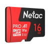 Фото Netac P500 Extreme PRO 16GB MicroSDHC V10/U1/C10 up to 100MB/s, retail pack with SD Adapter