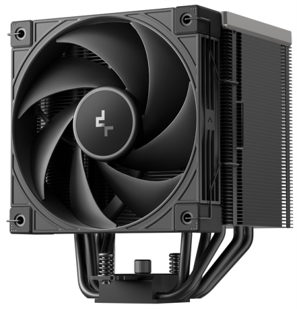 Фото DEEPCOOL AK500 G2 LGA1851/1700/1200/115X/AM5/AM4 (9шт/кор, TDP 240W, PWM, Fan 120mm, 5 тепл. трубок, Copper Base, Wood-grain top cover, черный) RET (R-AK500G2-BKNNMN-GJD)