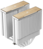 Фото DEEPCOOL AK620 G2 WH LGA1851/1700/1200/115X/AM5/AM4 (8шт/кор, TDP 260W, PWM, DUAL Fan 120mm, 6 тепл. трубок, Copper Base, Wood-grain top cover, белый) RET (R-AK620G2-WHNNMN-GJD)