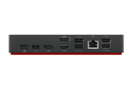 Фото ThinkPad Universal USB-C Dock (2x DP 1.4, 1x HDMI 2.0, 3x USB 3.1, 2x USB 2.0, 1x USB-C, 1x RJ-45, 1x Combo Audio Jack 3.5mm)