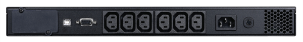 Фото Powercom SMART KING PRO+, Line-Interactive, 700VA/560W, Rack/Tower, 6*IEC320-C13, Serial+USB, SmartSlot (1456358)