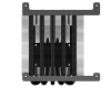 Фото ID-COOLING IS-50X V3 LGA1700/1200/115X/AM5/AM4 низкопрофильный высота 56mm (27шт/кор, TDP 130W, PWM, 5 тепл.трубки прямого контакта, FAN 120mm, черный) BOX