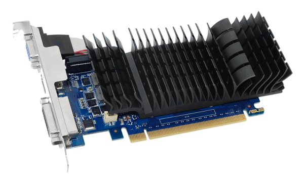 Фото ASUS GT730-SL-2GD5-BRK // VGA,DVI,HDMI, 2G GDDR5 ; 90YV06N2-M0NA00