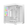 Ocypus Delta C74 WH ARGB, ATX, Type-C*1, USB3.0*2, REAR 2x120mm ARGB