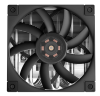 Фото DEEPCOOL AN600 LGA1700/1200/115X/AM5/AM4 низкопрофильный 67mm (18шт/кор, TDP 180W, PWM, White LED Fan 120mm, 6 тепл. трубок, Copper Base, черный) RET (R-AN600-BKNNMN-G)