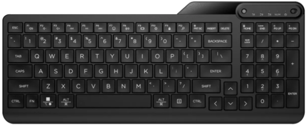 Keyboard HP 460 Multi-Device BT (Black) cons