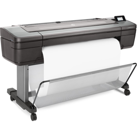 Фото Широкоформатный принтер HP DesignJet Z6 PS (44",6 colors, pigment ink, 2400x1200dpi,128 Gb(virtual),500 Gb HDD, GigEth/host USB type-A,stand,single sheet and roll feed,autocuttePS)
