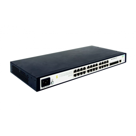 Фото SNR Управляемый коммутатор уровня 2+, 24 порта 10/100/1000Base-T, 4 порта 1/10G SFP+