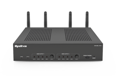 Фото Wyrestorm Коммутатор презентационный 2x USB-C, 2x HDMI входы | 2x HDMI выходы | USB 3.0 | Беспроводное видео и USB