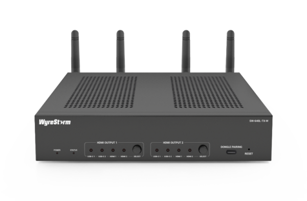 Фото Wyrestorm Коммутатор презентационный 2x USB-C, 2x HDMI входы | 2x HDMI выходы | USB 3.0 | Беспроводное видео и USB