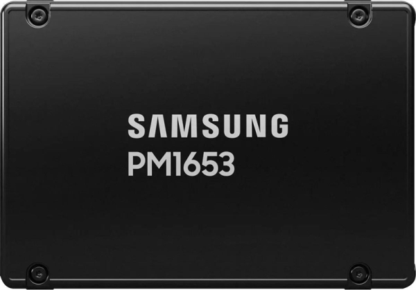 Samsung Enterprise SSD, 2.5"(SFF) 15mm, PM1653, 30720GB (30.72TB), SAS 24Gb/s, R4200/W3300Mb/s, IOPS(R4K) 800K/140K, MTBF 2M, 1DWPD/5Y, TBW 56064TB, OEM (repl. MZILT30THALA-00007)