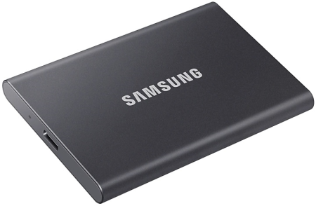 Фото SSD Samsung T7 External 2Tb (2048GB) GREY USB 3.2 (MU-PC2T0T/WW) 1year
