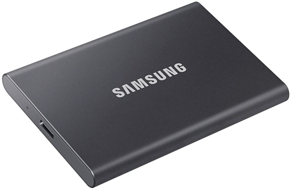 Фото SSD Samsung T7 External 2Tb (2048GB) GREY USB 3.2 (MU-PC2T0T/WW) 1year