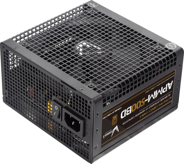 Фото Formula V Line APMM-500BD, 500W, ATX3.1/PCIe5.1, APFC, 80+ Bronze, 12cm Fan