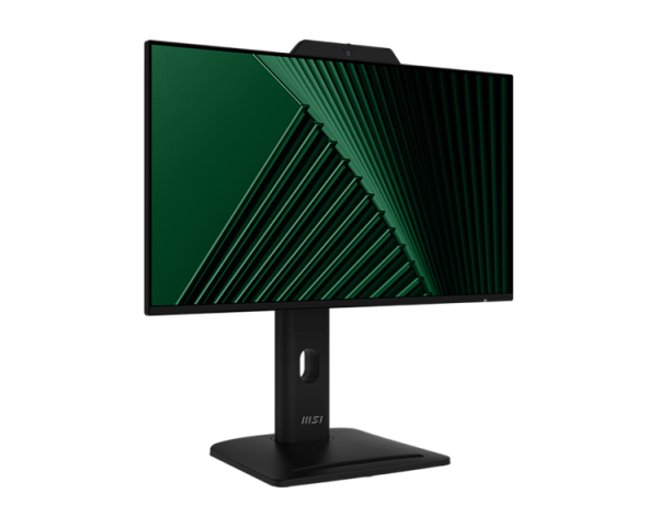Фото MSI PRO MP242PMG 23.8" 16:9 FHD(1920x1080) IPS Flat,Webcam,1ms(MPRT),1500:1,100M:1,300nit,1xHDMI,1xDP,1xVGA,2xUSB-A,1xUSB-B,Speaker,Tilt,Swivel,Height,Pivot,VESA,120Hz,Black,1y war-ty
