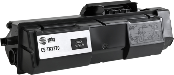 Фото Cactus CS-TK1270 TK-1270 черный (10000стр.) для Kyocera MA4000x/MA4000fx/MA4000wifx