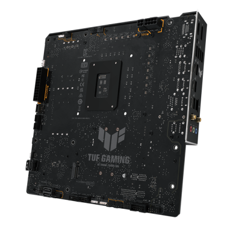 Фото ASUS TUF GAMING B760M-BTF WIFI, LGA1700, B760, 4*DDR5, 4*SATA, 3*M.2, 5*USB 3.2, 4*USB 2.0, Type-C, 2*PCIx16, 1*PCIx1, DP+HDMI, mATX; 90MB1G50-M0EAY0