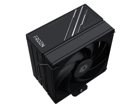 Фото ID-COOLING FROZN A410 BLACK LGA1700/1200/115X/AM4 (10шт/кор, TDP 220W, PWM, 4 тепл.трубки прямого контакта, FAN 120mm, черный) RET