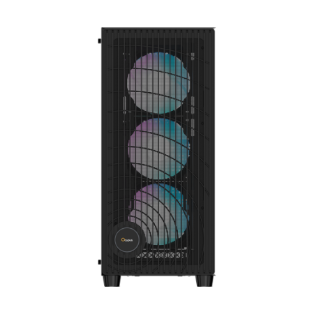 Фото Ocypus Gamma C70 BK ARGB, ATX, USB3.0*1+USB2.0*1, FRONT 3x120mm ARGB, REAR 1x120mm ARGB