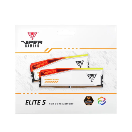 Фото Patriot Viper ELITE 5 RGB DDR5 DIMM 32GB 6000MHz KIT TUF GAMING 2*16GB CL36 36-36-36-76 1.35V