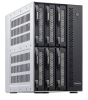 Фото TerraMaster D6-320 DAS tower/JBOD,Single Disk/up to 6 SATA(3,5' or 2,5')/1xUSB3.2 Type-C gen2/1xPS/1YW